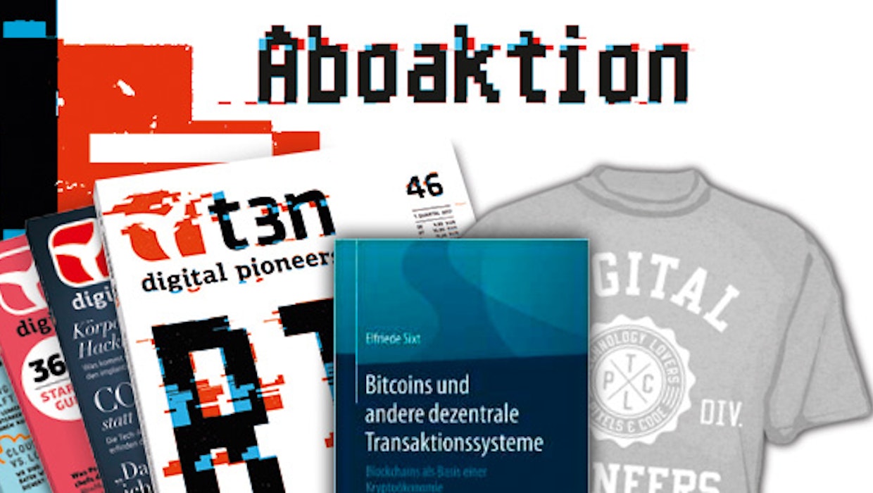 t3n-Abo inklusive Bitcoin-Buch von Springer t3n-Abo inklusive Bitcoin-Buch von Springer
