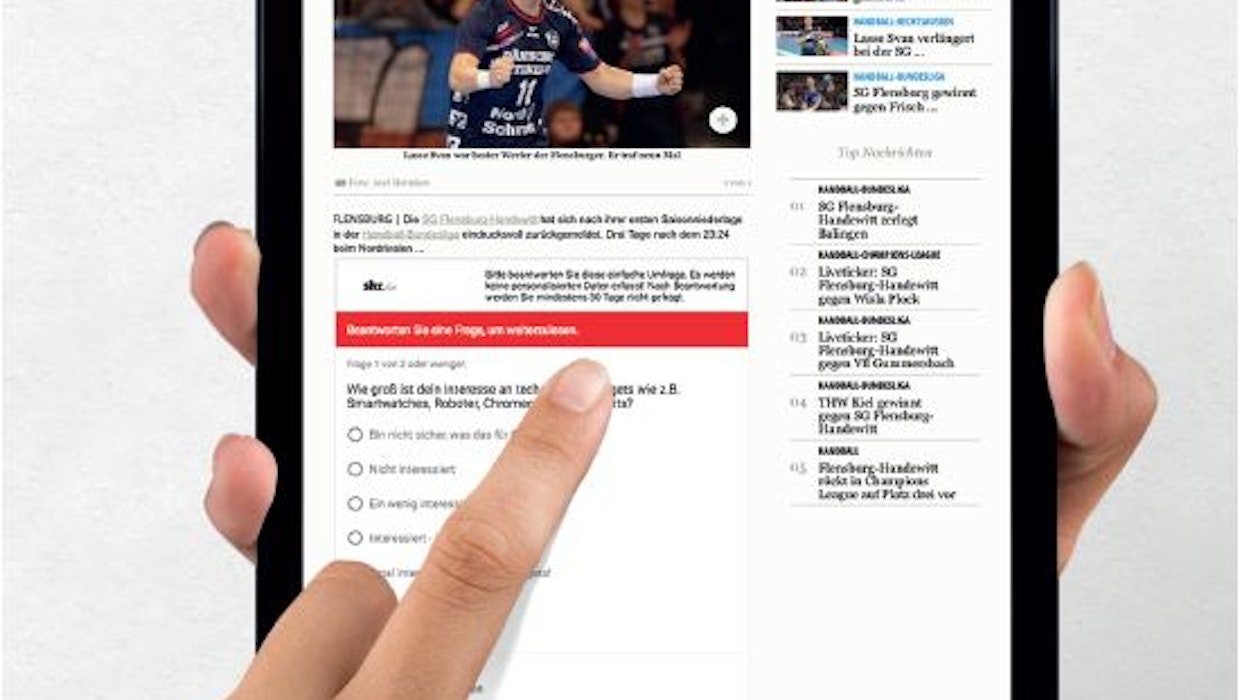 (Bild: Screenshot) Google Consumer Surveys: Eine lohnende Alternative zum klassischen Display-Marketing