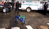 Roboterhund für New Yorker Polizei im Einsatz