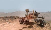 Mars-Rover Perseverance analysiert Gesteinsprobe mithilfe von Laser