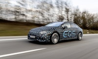 Hohe Reichweite: Mercedes EQS soll bis zu 770 Kilometer schaffen