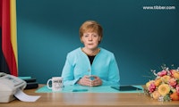 Angela Merkel in der Werbung? Wie Tibber mit Deepfake-Elementen spielt