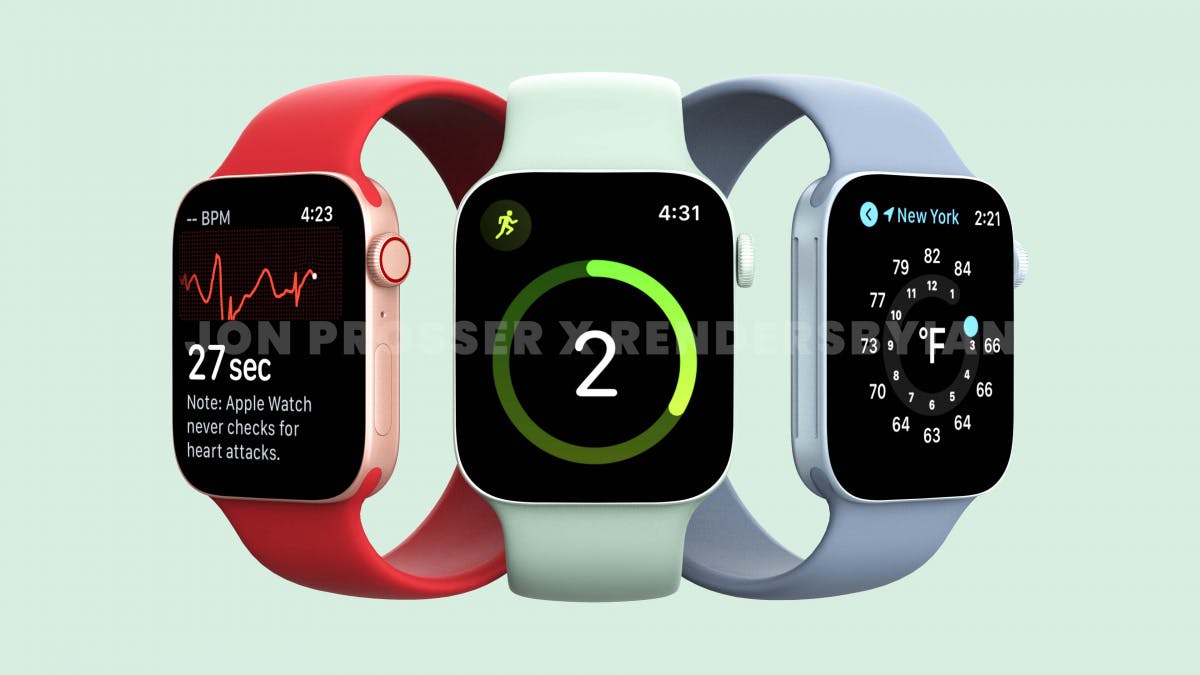Display Akku Funktionen Das Ist Uber Die Neue Apple Watch Series 7 Bekannt