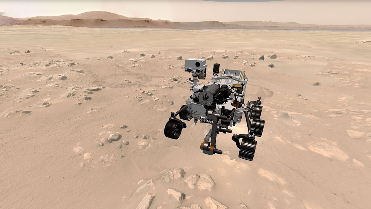 Explora Marte en 3D: la NASA te trae el rover de Marte diligentemente