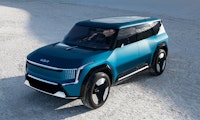Kia zeigt Elektro-SUV Concept EV9 mit sieben Sitzen