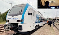 Weltrekord: Personenzug Flirt fährt im Batteriebetrieb 224 Kilometer