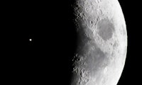 Spektakuläres ISS-Foto vor dem Mond: Fotograf hatte nur eine halbe Sekunde