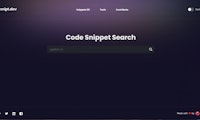 Snipt.dev: Diese Suchmaschine für Code-Snippets macht Entwickelnden das Leben leichter