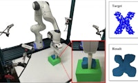 KI-Roboter formt eigenständig Buchstaben aus Knete nach